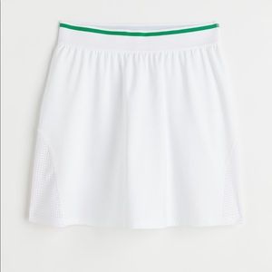 H&M white tennis skirt